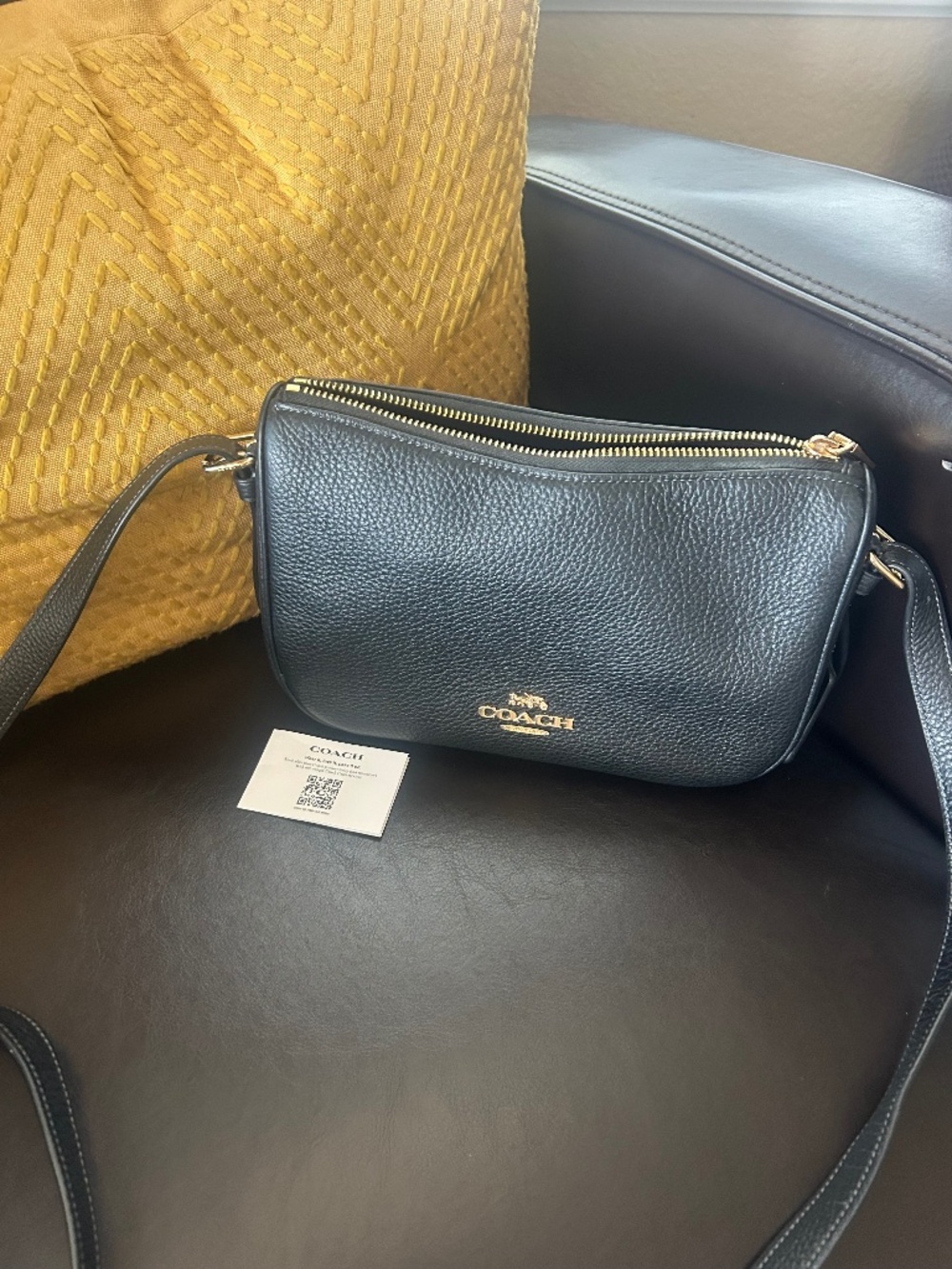 Coach crossover bag